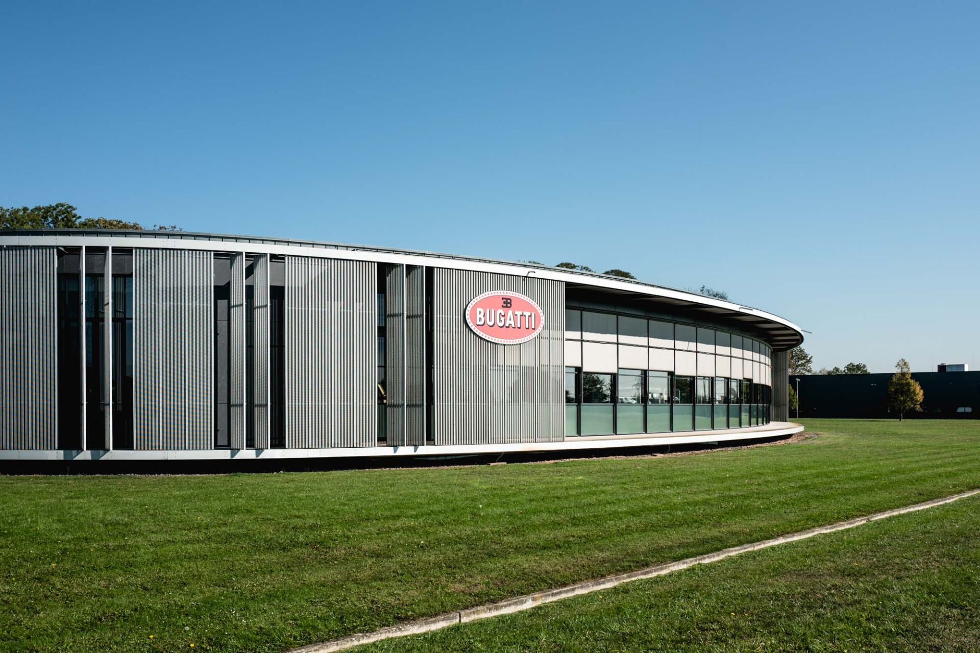 La toute nouvelle usine Bugatti à Molsheim